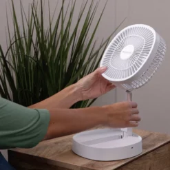 Starlyf® Foldable Fan – Wiederaufladbarer, Kabelloser Und Zusammenklappbarer Ventilator, Akkubetrieb Mit 3 Geschwindigkeiten, 2in1 - Tischventilator Und Standventilator – Aus Der TV Werbung 28 Starlyf® Foldable Fan – Wiederaufladbarer, Kabelloser Und Zusammenklappbarer Ventilator, Akkubetrieb Mit 3 Geschwindigkeiten, 2in1 - Tischventilator Und Standventilator – Aus Der TV Werbung -Unold Store b6ff79c23bb8bce2b25c7d4f7d319a0d