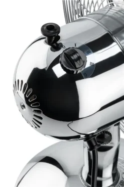 Goobay Retro Tischventilator Mit 3 Leistungsstufen, 40cm Durchmesser (12 Zoll) - Neigbar, Schwenkbar, Super Leise - Verchromt -Unold Store b7aa0d31768ecccc8da94bab084b0edd