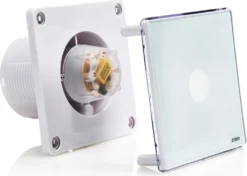 STERR - Badezimmerlüfter Mit LED-Beleuchtung - BFS100L -Unold Store bbf1824c6706fe0fd68d956bd57264b1