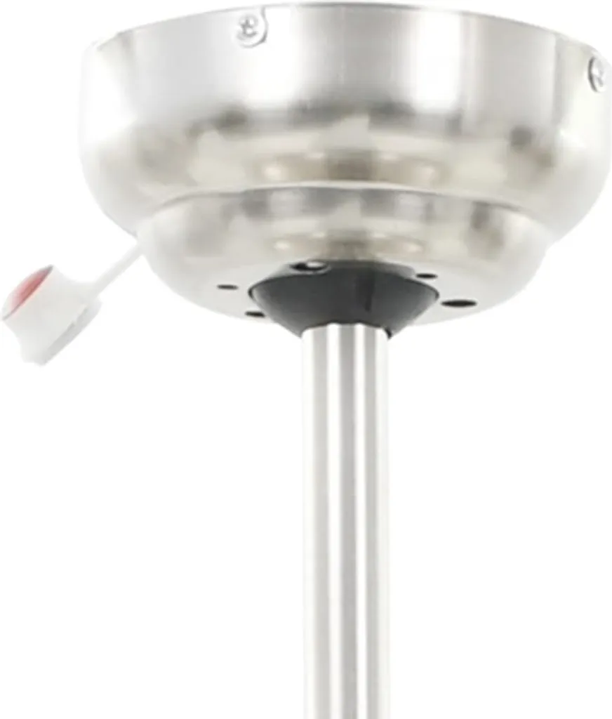 VidaXL Dekorativer Deckenventilator Mit Leuchtmittel 128 Cm Weiß 8 VidaXL Dekorativer Deckenventilator Mit Leuchtmittel 128 Cm Weiß – Bild 8