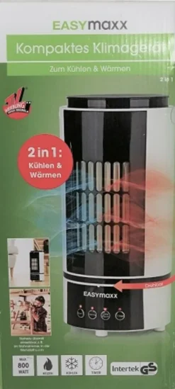 EASYmaxx Mobile Mini-Klimaanlage - Zum Kühlen Oder Wärmen -Unold Store c11172981b58fae77cd2981576b5b791