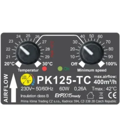 Prima Klima Temp-Control AC-Ventilator 400m³/h 125mm (PK125-TC) 8 Prima Klima Temp-Control AC-Ventilator 400m³/h 125mm (PK125-TC) -Unold Store c1f33f83302fe9fca72df34442c7735e
