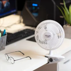 Adler 2 In 1 Tischventilator | Standventilator | Clipventilator | Ø15 Cm | 2 Laufgeschwindigkeiten | 30 Watt -Unold Store c3c6f942868dee270266ad1f58e841f7