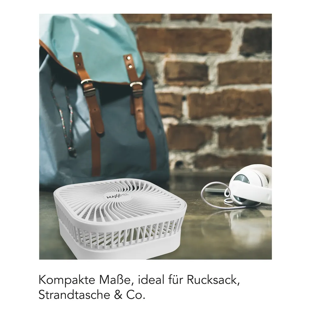 MAXXMEE Akku-Ventilator Klappbar - Für In- Und Outdoor - Weiß MAXXMEE Akku Ventilator Klappbar Outdoor Standventilator Windmaschine Luftkühler 9 MAXXMEE Akku-Ventilator Klappbar - Für In- Und Outdoor - Weiß MAXXMEE Akku Ventilator Klappbar Outdoor Standventilator Windmaschine Luftkühler – Bild 9