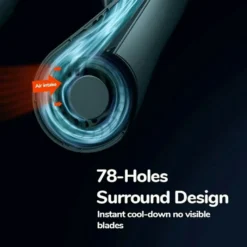 Tragbarer Mini Fan Nackenbügel Klingenloser Hängender Halsventilator Lazy Neck Hanging Cooler USB Wiederaufladbar USB, Weiß 12 Tragbarer Mini Fan Nackenbügel Klingenloser Hängender Halsventilator Lazy Neck Hanging Cooler USB Wiederaufladbar USB, Weiß -Unold Store d41737e2347224b3d4a6feea8f40860f 1