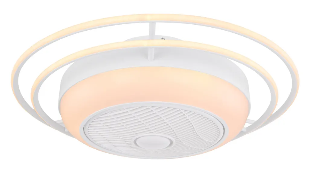 Globo Lighting ROMARIO Ventilator Metall Weiá, 1xLED, 03616 1 Globo Lighting ROMARIO Ventilator Metall Weiá, 1xLED, 03616