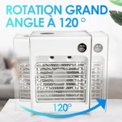 5in1 Tragbarer Mini Klimaanlagen Lüfter Desktop Mobile Klimageräte Luftbefeuchter Kühler Luftventilator -Unold Store d760a93b74f39d2ee35e2c26d38ab102