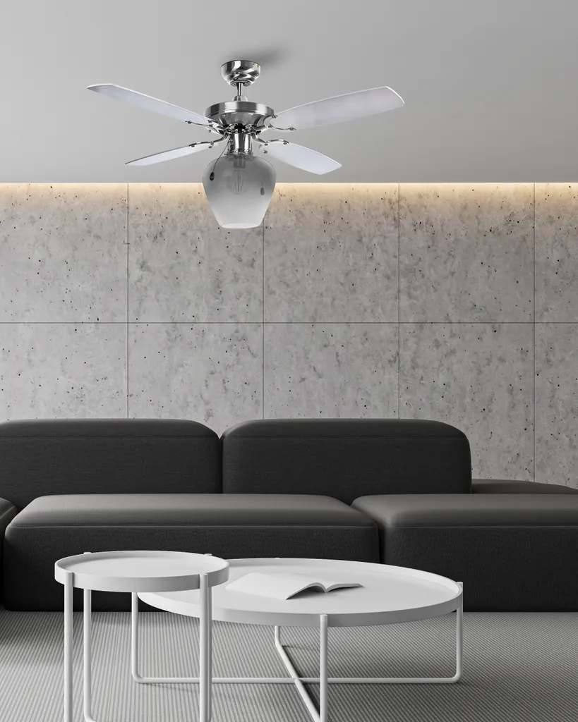 Nino Leuchten Deckenventilator FRANCO 4 MDF-Blätter, Vertstellbar, 68050101 6 Nino Leuchten Deckenventilator FRANCO 4 MDF-Blätter, Vertstellbar, 68050101 – Bild 6