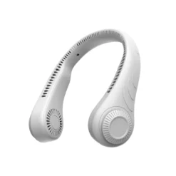 2000mah Persönlicher Nackenventilator, Hals Fan, Wiederaufladbare Ice Freihändiger Tragbarer Ventilator Weiß -Unold Store e38aabf609ab97c734e6a4756a9295e8