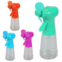 DRULINE Ventilator Handventilator Sprühventilator L X B X H 7.5 X 7.5 X 21 Cm Mint, Pink, Rot, Türkis