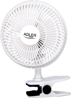 Adler 2 In 1 Tischventilator | Standventilator | Clipventilator | Ø15 Cm | 2 Laufgeschwindigkeiten | 30 Watt -Unold Store e6c42ddb658d2b4b903aceb8992e07ac