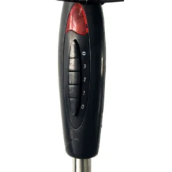 LEX Standventilator Ø40 Cm Mit Nachtlicht, 3 Geschwindigkeiten, Oszillation, 130cm Höhenverstellbar, Schwarz -Unold Store e89173be14857f7167e0ba2ca7d8a6fc