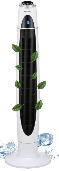 Echos Turmventilator | Aircooler | Tower Fan | Ventilator | Timer | Oszillierend | 60 Watt -Unold Store f0ac1634b4382a6a1894335455e2bcac